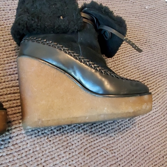 Coach 1941 fringe moccasin bootie q6556 - Picture 6 of 7